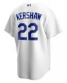 Men's Clayton Kershaw Los Angeles Dodgers Official Player Replica Jersey $46.40 Jersey