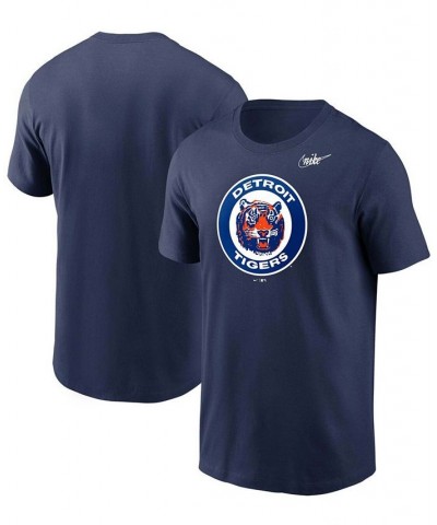 Men's Navy Detroit Tigers Cooperstown Collection Logo T-shirt $22.05 T-Shirts