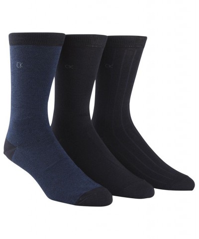 Men's 3-Pk. Birdseye Socks Blue $12.60 Socks